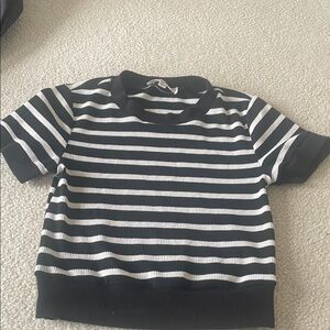 Atelier Striped Black and White shirt women’s xs